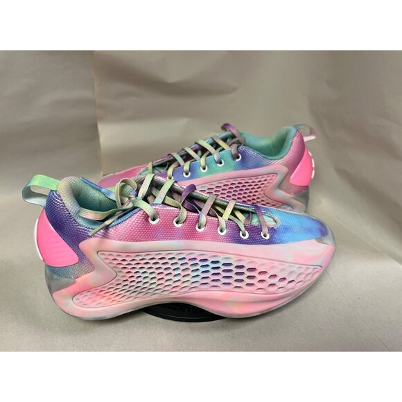 Adidas Anthony Edwards 1 J Low (GS) Pink Purple Blue Size 6.5 NEW NO BOX! - Picture 1 of 10